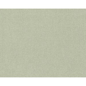 Zöld A.S. Création gyapjú tapéta textil hatással és enyhe textúrával.