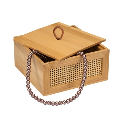 Bambusz doboz Allegre M fedéllel