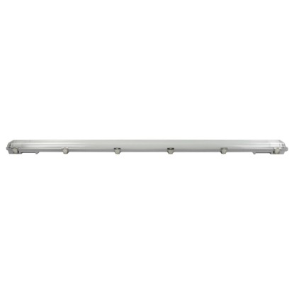 E2 Elektro LED Classic-Power M 2 x 18 W szürke nedves helyiségbe való lámpatest.