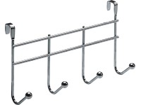 Hettich ajtófogas 4 akasztóval krómozott Hettich ajtófogas 4 akasztóval krómozott