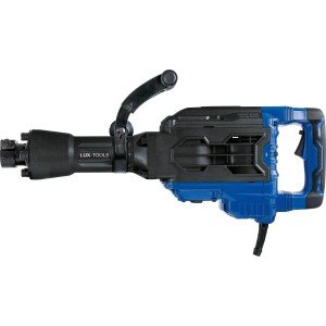LUX-TOOLS E-ABH-1700 bontókalapács, 1700 W, rezgéscsillapító rendszerrel. Ideális bontási munkákhoz.