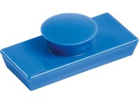 LUX kerek mágnesek 48 mm kék 2 darab