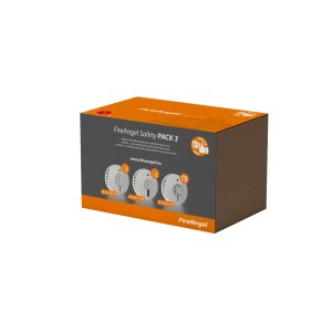 FireAngel Safety Pack 3: 3 füstérzékelőből álló készlet a nagyobb biztonságért.