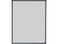 Szúnyoghálókeret ablakra alumínium 80 cm x 100 cm antracit