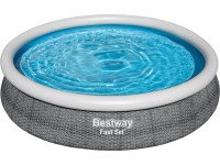 Bestway Fast Set puhafalú medence 336 cm x 76 cm kerek Bestway Fast Set puhafalú medence 336 cm x 76 cm kerek