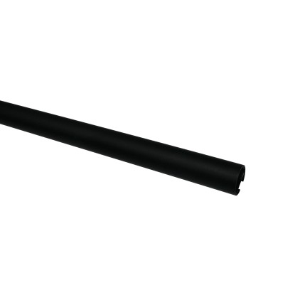 Schöner Wohnen Leon függönyrúd I belső futóval 20 mm átmérő matt Fekete 200 cm