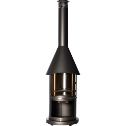 Buschbeck Auckland rozsdamentes acél grill sötétszürke