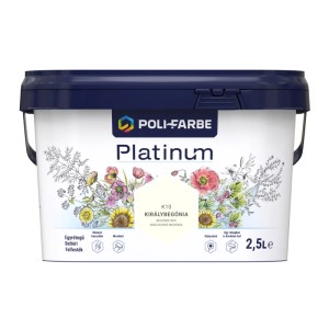 Poli - Farbe Platinum beltéri falfesték diszperziós Királybegónia 2,5 l