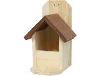 Mókusetető mandulafenyőből 19 cm x 19 cm Mókusetető mandulafenyőből 19 cm x 19 cm