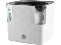 Cobble 14 virágcserép öntözővel 14 cm x 14 cm x 14 cm fehér Cobble 14 virágcserép öntözővel 14 cm x 14 cm x 14 cm fehér