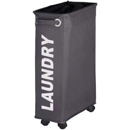 Wenko Corno szennyesgyűjtő sötétszürke-fekete 43 l