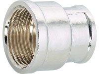 OBI menetszűkítő karmantyú 18,6 mm (Rp 1/2) x 24,1 mm (Rp 3/4) krómozott sárgaré OBI menetszűkítő karmantyú 18,6 mm (Rp 1/2) x 24,1 mm (Rp 3/4) krómozott sárgaré