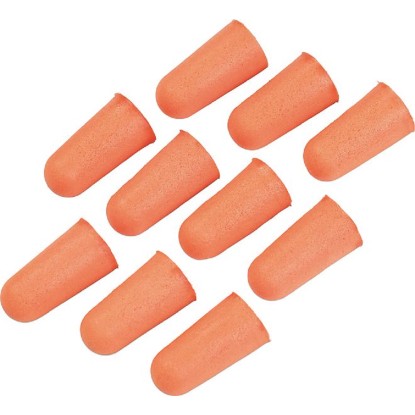 LUX füldugó narancssárga 10 db