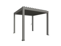 Biohort pergola 255 cm x 312 cm x 312 cm kvarcszürke-metál Biohort pergola 255 cm x 312 cm x 312 cm kvarcszürke-metál