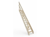 StarWood 2000 lucfenyő lépcső fakorlát 2 keresztléc