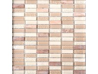 Mozaikszőnyeg üveg terméskő bézs 30 cm x 30 cm Mozaikszőnyeg üveg terméskő bézs 30 cm x 30 cm