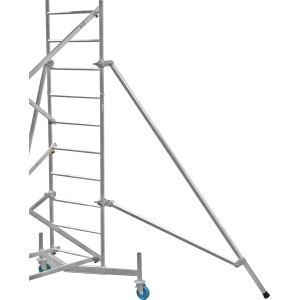 Krause ClimTec támasztóláb állványon a nagyobb stabilitásért és nagyobb felületért.
