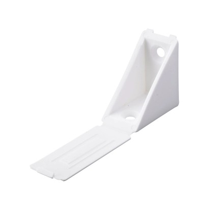 Hettich univerzális sarokösszekötő 40 mm x 40 mm x 24 mm műanyag, fehér