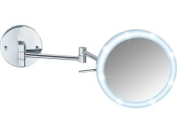 Wenko Power-Loc Aura LED-es falitükör Wenko Power-Loc Aura LED-es falitükör