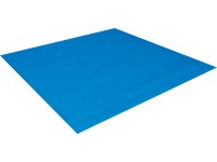 Bestway Flowclear medencefenék-ponyva PE kék négyzet 396 cm x 396 cm