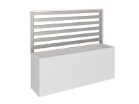 Biohort kúszórács magaságyásokhoz 91 cm x 398,3 cm kvarcszürke-metál