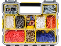 Stanley FatMax professzionális rekeszes tárolódoboz mély rekeszekkel Stanley FatMax professzionális rekeszes tárolódoboz mély rekeszekkel