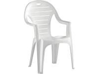 IDEA Europe Lille műanyag szék fehér kb. 90 cm x 56 cm x 52 cm