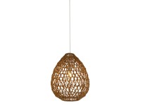 Searchlight Natural függeszték Rattan E27 60W állítható hosszúságú