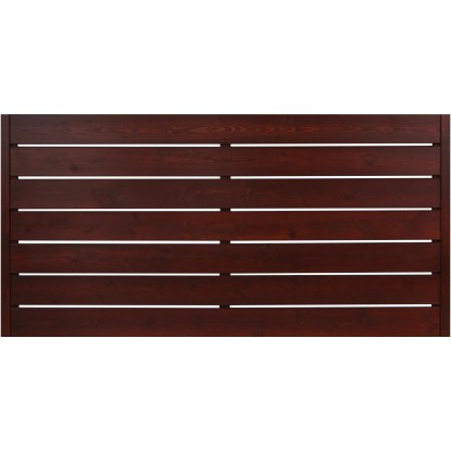Faro belátásgátló kerítéselem barna lakkozott 90 cm x 180 cm FSC