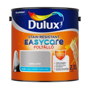 Dulux Easycare falfesték, kőszürke, 2,5L, matt latex beltéri festék.