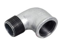 VARIOLUX  könyök 90 °-os IG / AG 30,3 mm x 33,3 mm