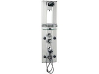 Sanotechnik Palma zuhanypanel 105 cm x 26 cm alumínium