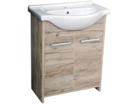 Fürdőszoba szekrény kerámia mosdóval Andrew 65 Fürdőszoba szekrény kerámia mosdóval Andrew 65