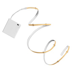 Rugalmas Osram LED szalag COB elemmel, meleg fehér, dekoratív világításhoz.
