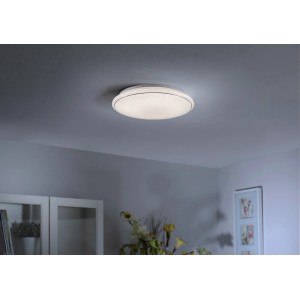 Fehér LED Jupiter mennyezeti lámpa csillagos égbolt hatással, Ø 59 cm.