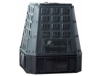 Komposztáló Evogreen fekete 420 l