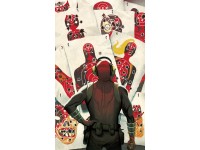 Komar nemszőtt fotótapéta Marvel Deadpool Target Shooting piros