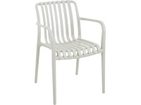 Merrydale rakásolható szék 56 cm x 58 cm x 81 cm fehér