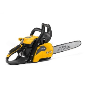 Stiga CS 540 benzinmotoros láncfűrész sárga/fekete színben, 35 cm-es vezetőlemezzel.