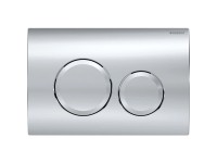 Geberit Delta20 nyomólap fényeskróm