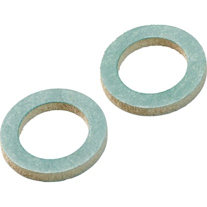 Két darab rosttömítés, Ø 10 mm x Ø 14 mm, csővezetékekhez és fűtési rendszerekhez.