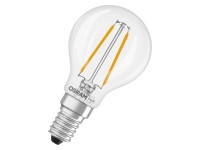 Osram LED-es izzó E14 csepp alakú 1 W 136 lm átlátszó 8,4 cm x 4,5 cm