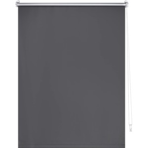 Szürke Thermo-Rollo Manresa, 60x175 cm, lánccal a magánélet és a napvédelem érdekében.