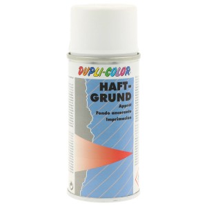 Dupli-Color tapadó alapozó spray, fehér, 150 ml-es doboz festési és karosszéria javítási munkákhoz.