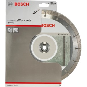 Bosch Concrete gyémánt vágótárcsa, 230 mm, sarokcsiszolókhoz. Beton vágásához.