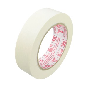 LUX Krepp papír ragasztószalag, bézs, 50 m x 30 mm-es tekercs a tiszta festési élekhez.