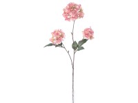 Művirág hortenzia rózsaszín 85 cm