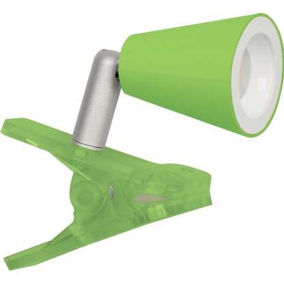LED-es csíptetős lámpa almazöld by jedi