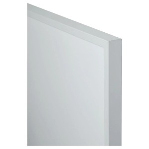 A fehér Infrae Base M 600 W fűtőpanel részletfotója.