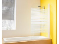 OBI fürdőkádparaván Lepini I fehér 80 x 140 cm